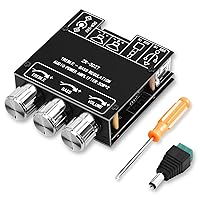 Vista 14 de 2 unidades ZK-1001U Mono Bluetooth Amplificador Board w/TWS, 100W Pico Power Home Audio Amplificador de Audio, Amplio Voltaje Entrada 9-24V, Soporta