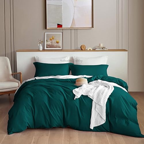 Malleable Bedding Juego de fundas de edredón tamaño Super King Plus (120 x 120), 100% algodón egipcio, 1000 hilos, ultra suave y transpirable, juego