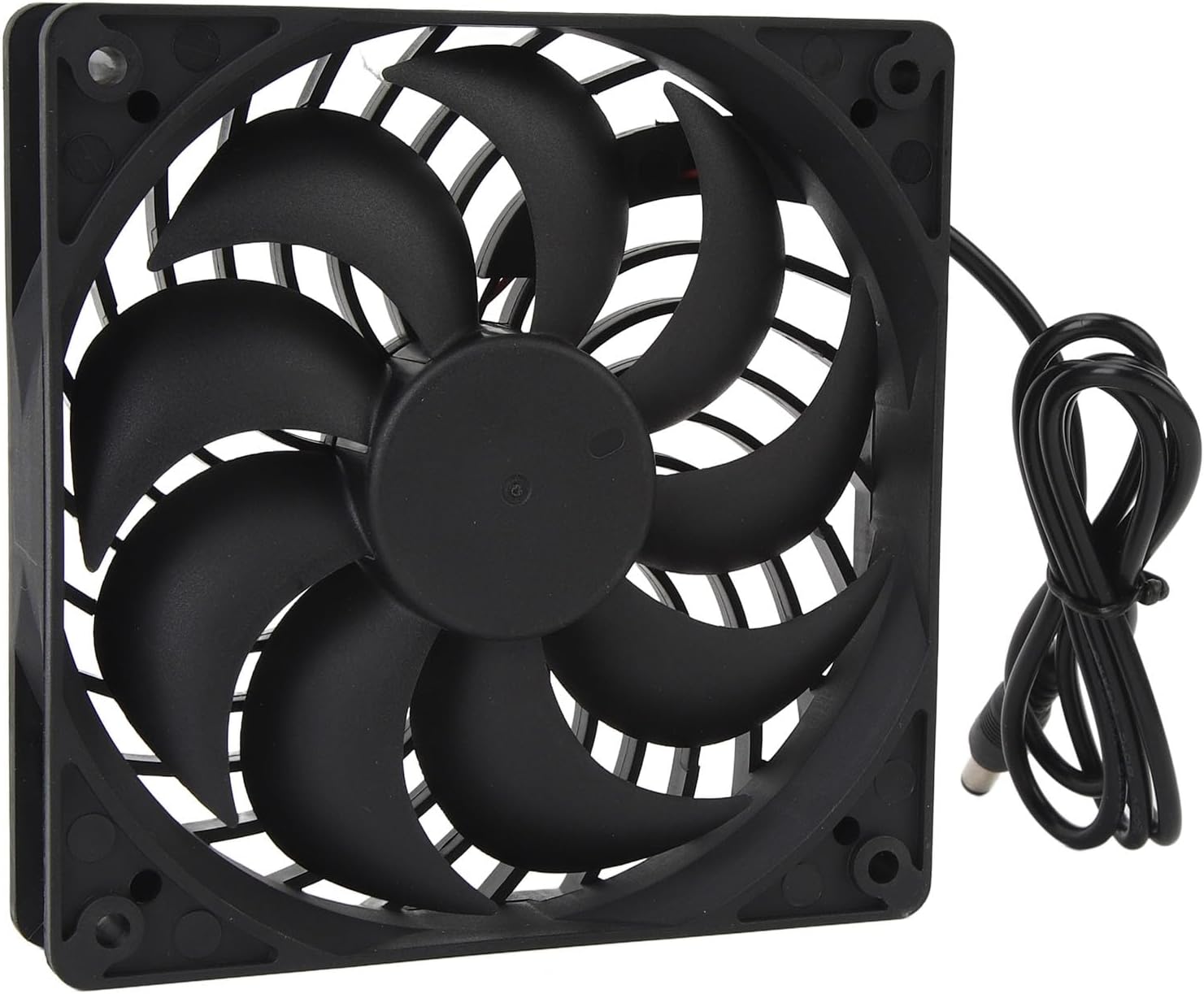 Solar Powered Fan 10W 6V, Portable Monocrystalline Silicon Solar Panel Fans Kit, Laminated Weatherproof with Protective Housing, for Greenhouse RV House Window