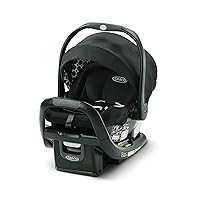 Vista 2 de Graco SnugRide SnugFit 35 LX - Asiento de coche infantil Asiento de coche para bebé con barra antirrebote, Finn & SnugRide SnugFit 35 Base