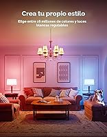 Vista 2 de Govee Bombilla LED E12, bombillas inteligentes que funcionan con materia, Alexa, Google Assistant, bombillas WiFi para candelabros equivalentes a 40