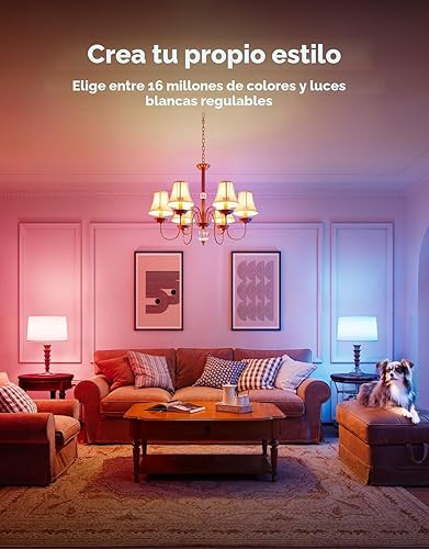 Miniatura 2 de Govee Bombilla LED E12, bombillas inteligentes que funcionan con Matter, Alexa, Google Assistant, bombillas WiFi para candelabros equivalentes a 40