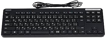 Amazon.co.jp: エレコム キーボード 有線 メンブレン 薄型