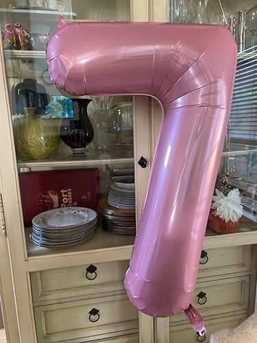 Vista 684 de Globos de números 0 de 40 pulgadas, globos negros de números para números 10, 20, 30, 40, 50, 60, 70, 80, 90, 100, globos de números 10, 20, 30, 40