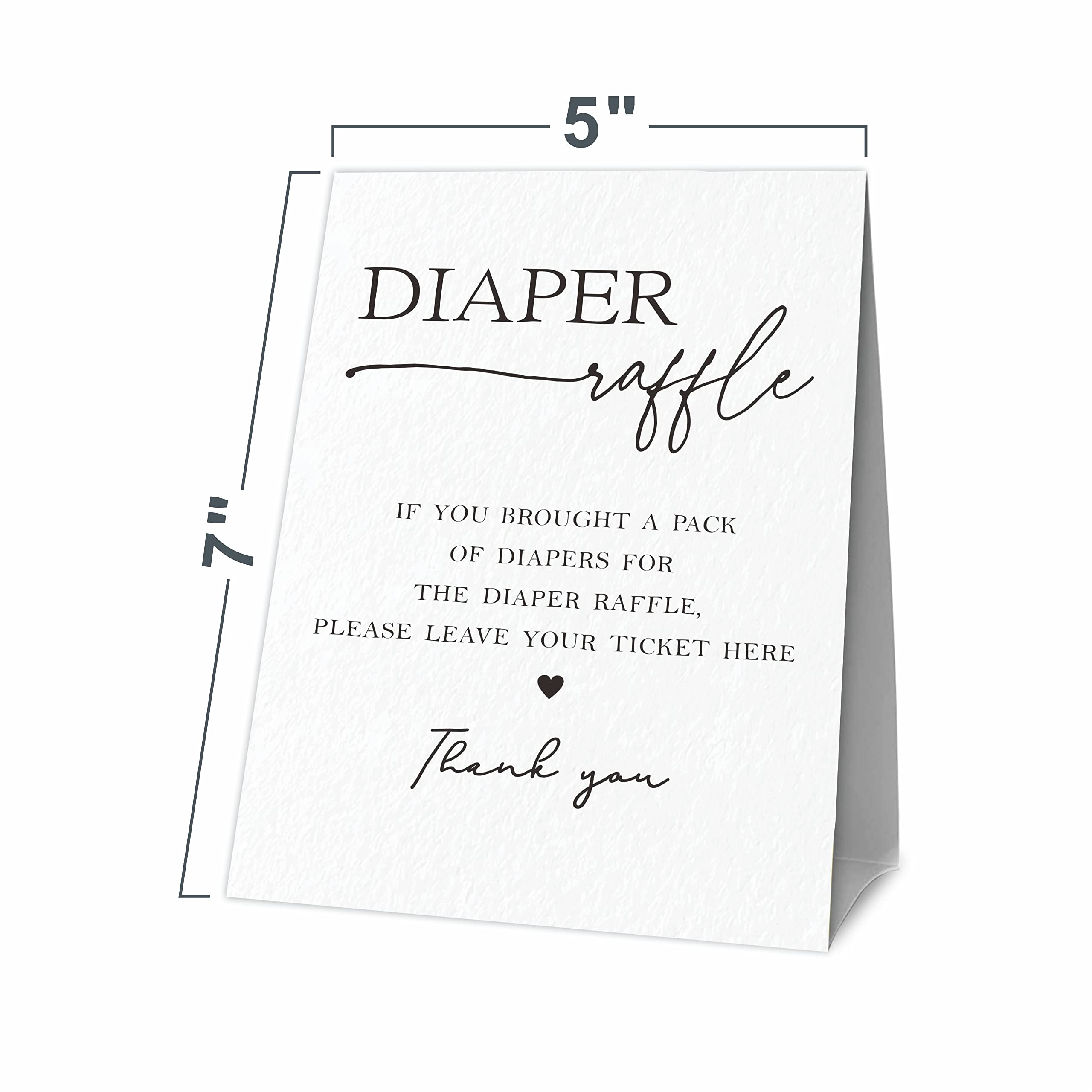 Diaper Raffle Draw Sign Diaper Raffle Ticket Sign Here Fall Baby Shower Diaper Raffle Bundle