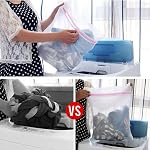 Mesh Laundry Bags With Zipper Garment Clothing Washing Bags for Lingerie, Socks, Laundry, Blouse, Bra, Hosiery, Stocking, Underwear, Travel Storage Organize Bag (5Pcs)