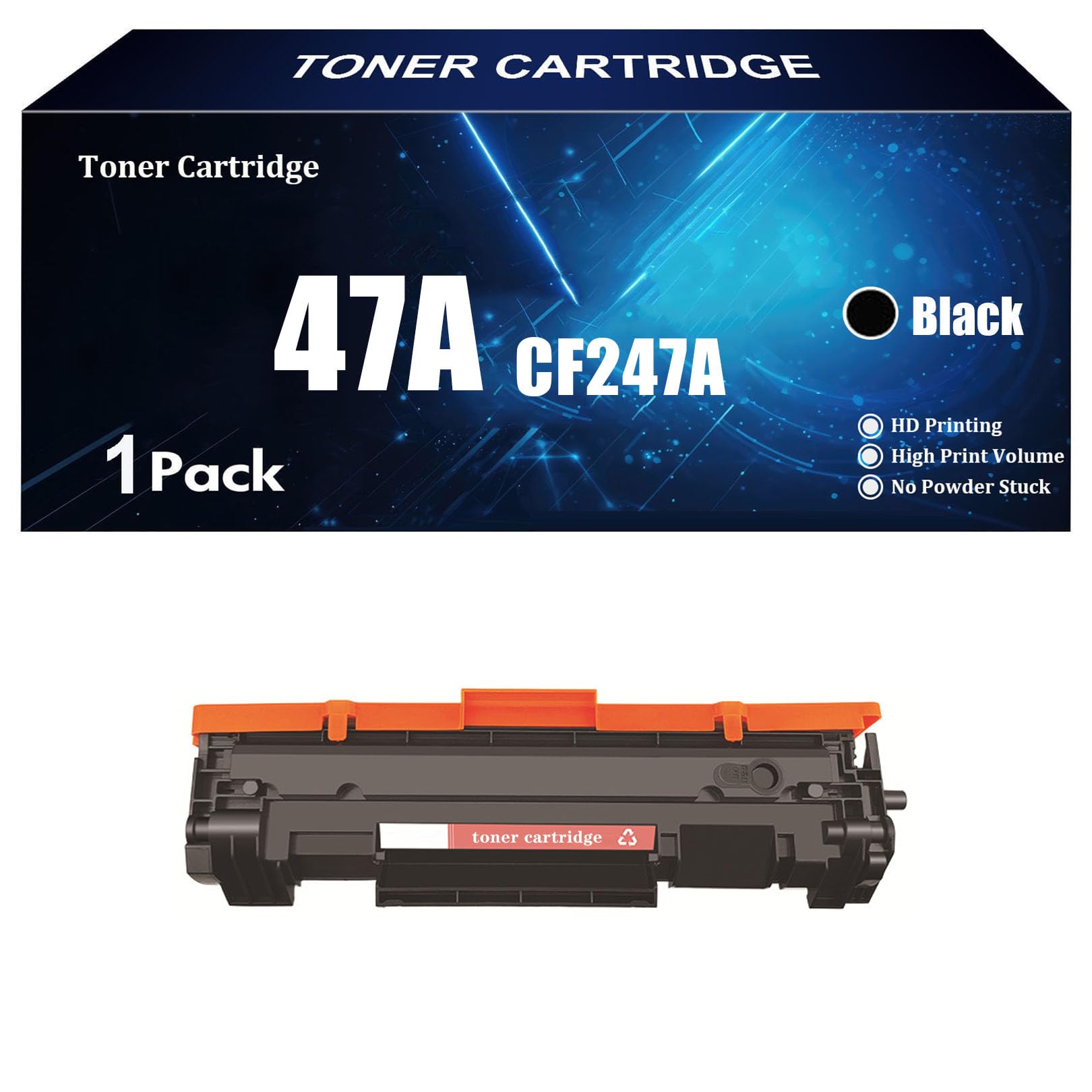 Cartouche toner HP 47A CF247A avec puce pour imprimantes LaserJet M15a M16w M29w
