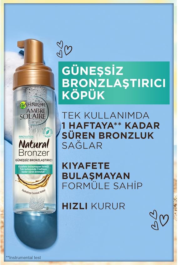 Garnier Ambre Solaire Sunless Bronzing Foam 200ML