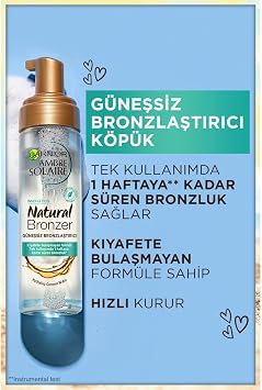 Garnier Ambre Solaire Sunless Bronzing Foam 200ML