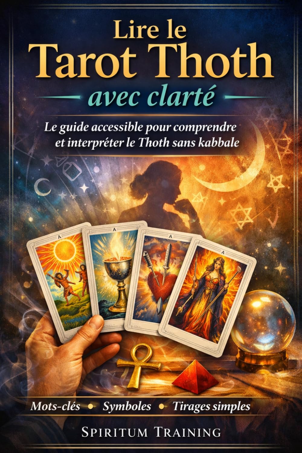 Lire le Tarot Thoth avec clarté: Le guide accessible pour comprendre et interpréter le Thoth sans kabbale