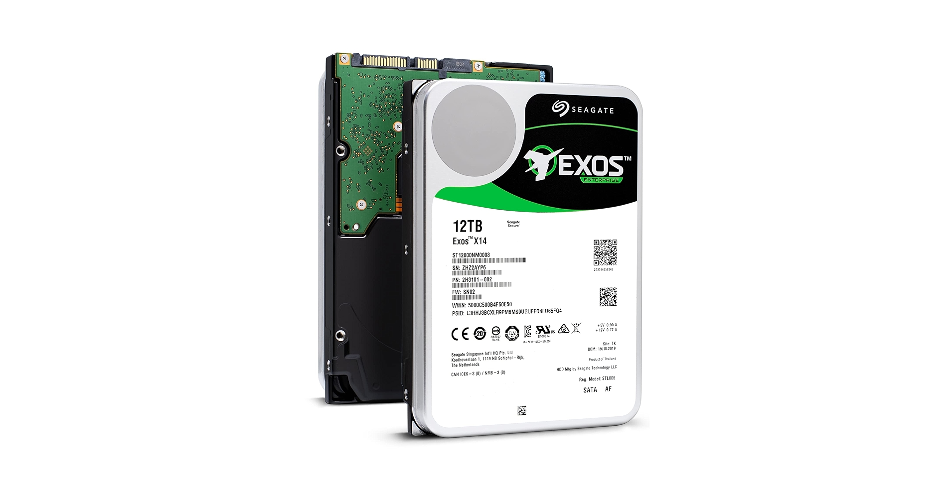 【即発送】Seagate ExosX14 12TB 未開封 エンタープライズ向け 即発送】Seagate ExosX14 12TB 未開封 エンタープライズ向け