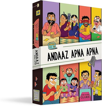 The Posthumous Investigation": An Indie Brazilian Game Arrives on March 31, 2026 for PC 6 719fIBUfZCL. AC SY450 Andaaz Apna Apna | Word Guessing Game with Secret Roles for Adults & Family | Like Charades or Taboo, But Smarter | 4–12 Players for Game Nights, Parties & Holidays