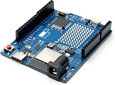 uno R4 WiFi & Bluetooth Board Compatible arduino for Advanced IoT Projects - Dual-Core ESP32-S3 &RA4M1 Microcontroller with 12x8 LED Matrix, Type-C & CAN Bus for Makers