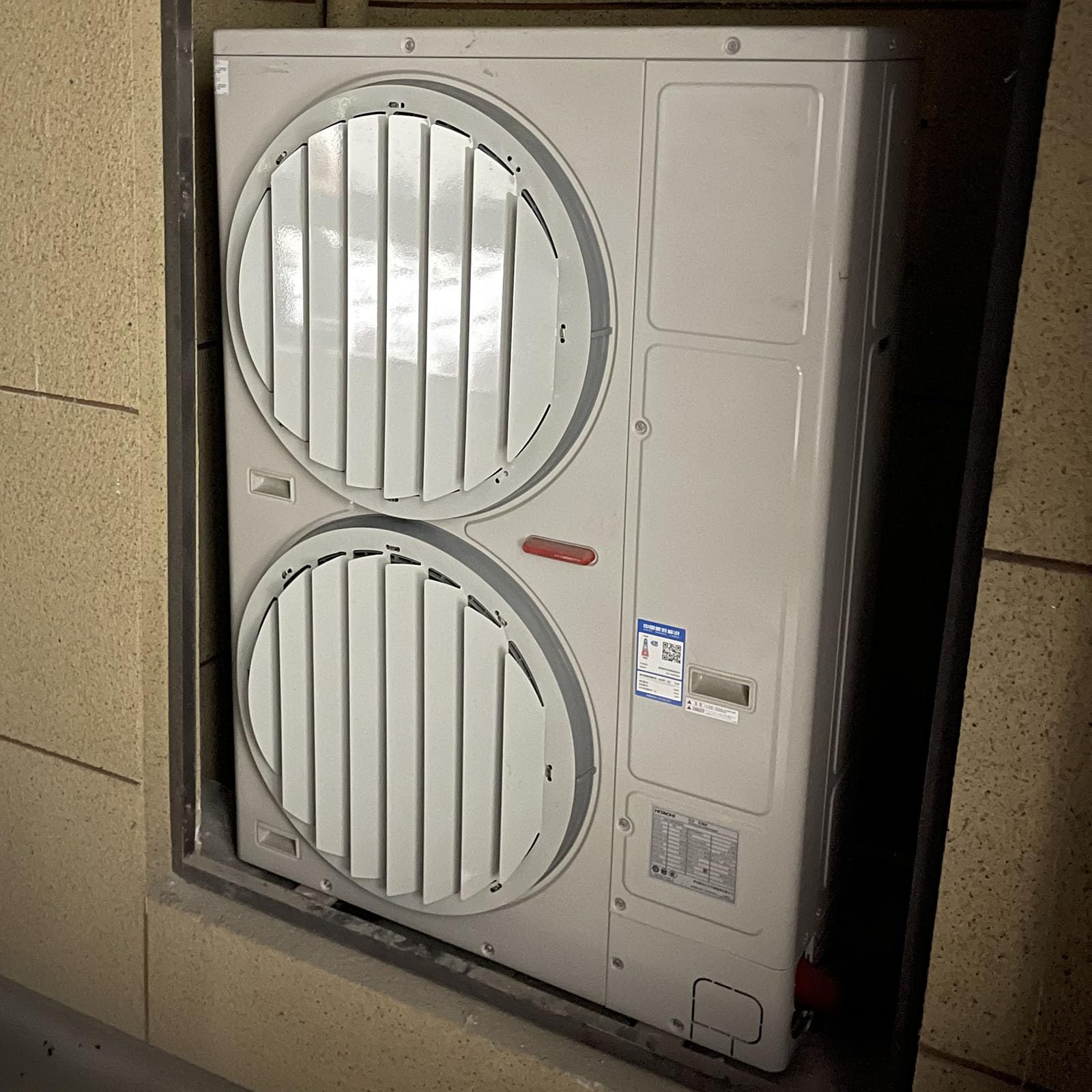 Copertura unità AC Esterna Deflettore condizionatore d'Aria,Prevenzione Anti-Diretta del soffiaggio dell'Aria Protezione Antivento dissipazione del Calore Deflettore otturatore in Acciaio inossidabi