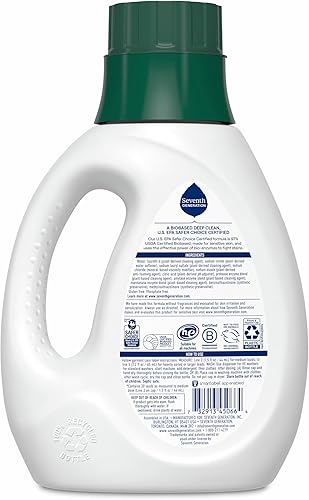 Miniatura 6 de Séptima generación, 2 detergentes líquidos para lavandería Free & Clear