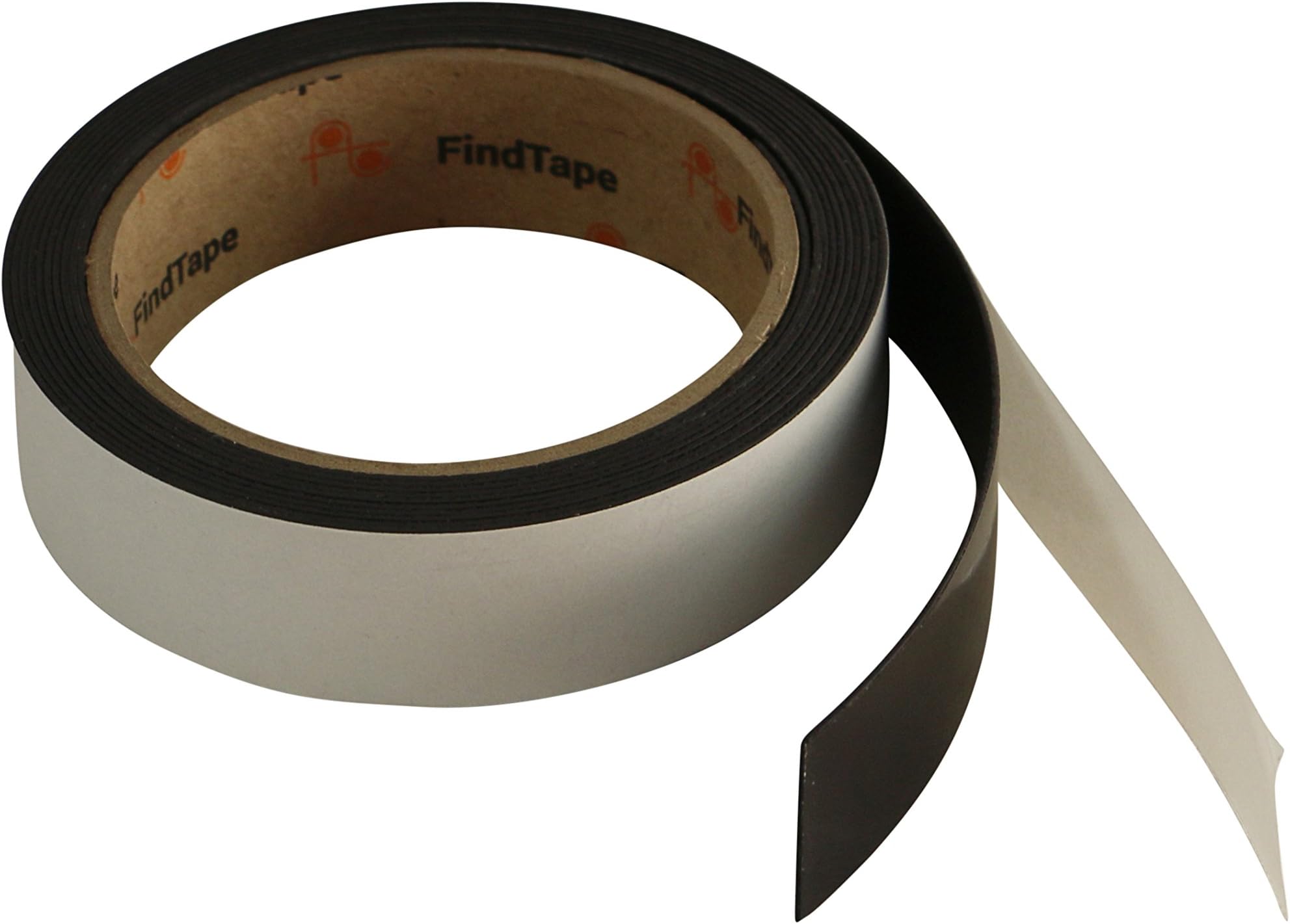 FindTape Outdoor Magnetic Tape [Adhesive-Backed, 1/32" thickness] (MGSPO): 1 in. x 10 ft. (Black)