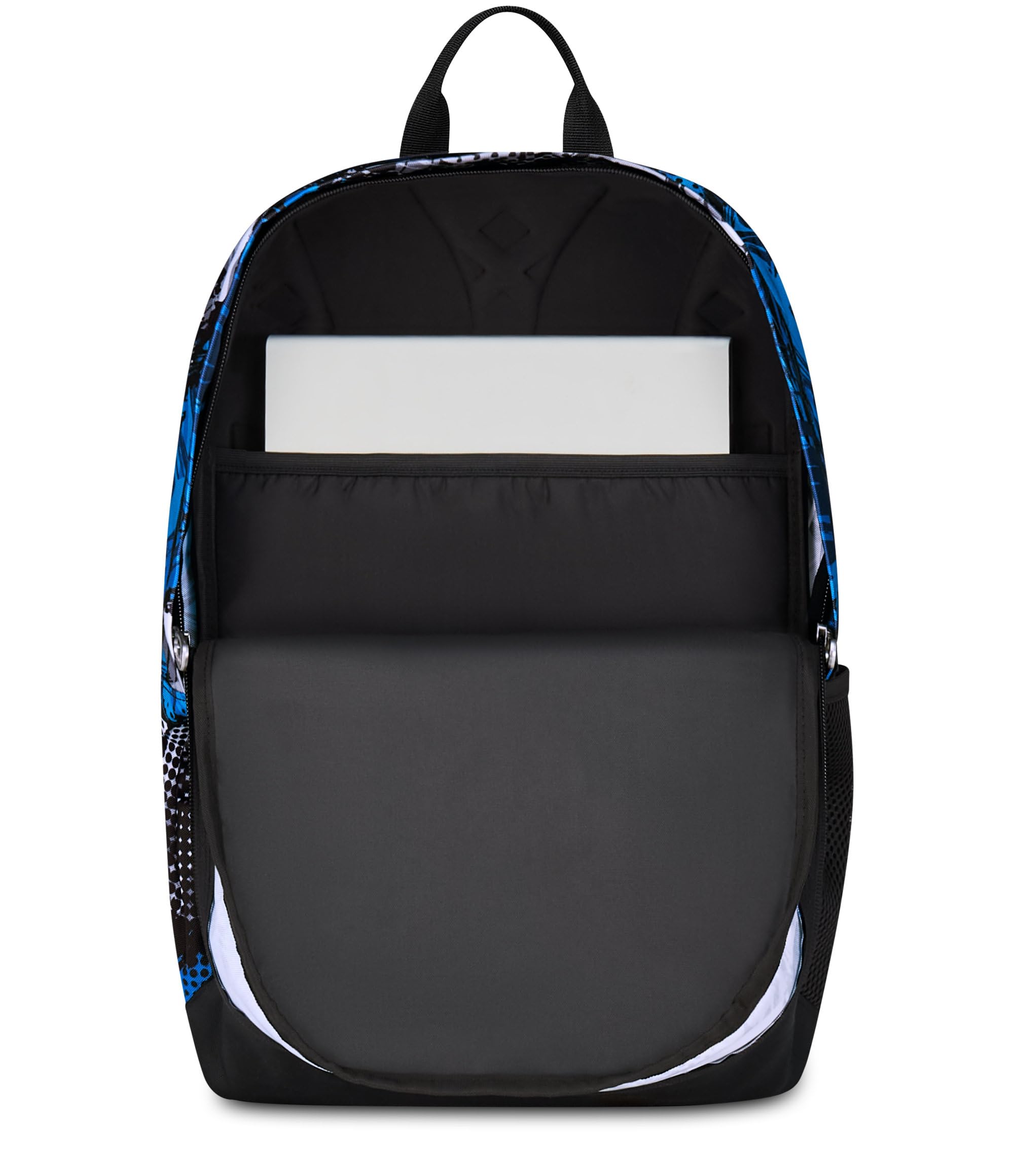 Seven Zaino Scuola Pro XXL Reversibile Detach JAPAN MOOD, Blu, Zaino Doppio Scomparto, Tasca Porta PC e Tasca Porta Borraccia, Scuola Media e Superiore, Ragazzo