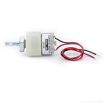 Electrobot 100 RPM - 12V Centre Shaft DC Geared Motor