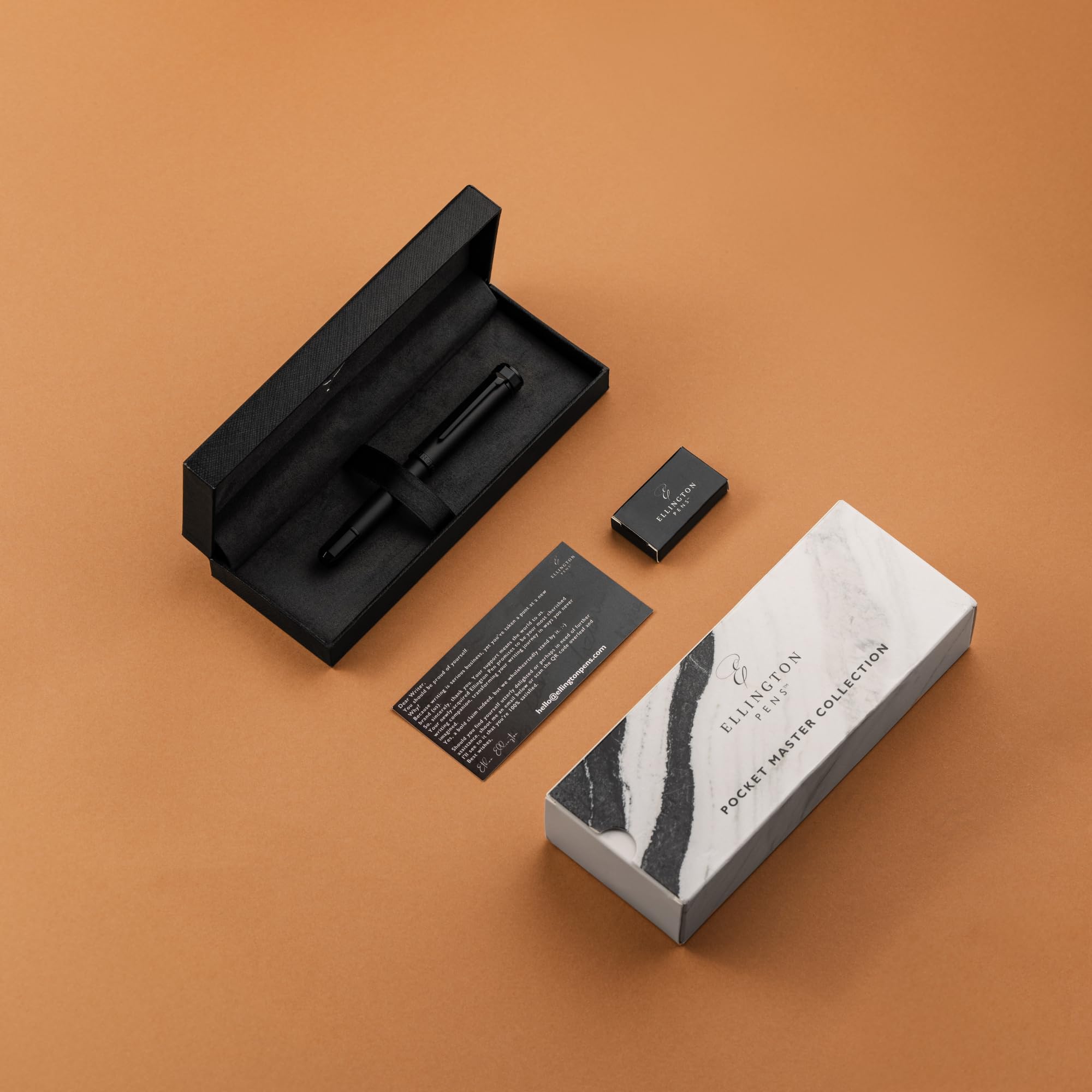 Ellington Pens Stylo plume de poche – Noir