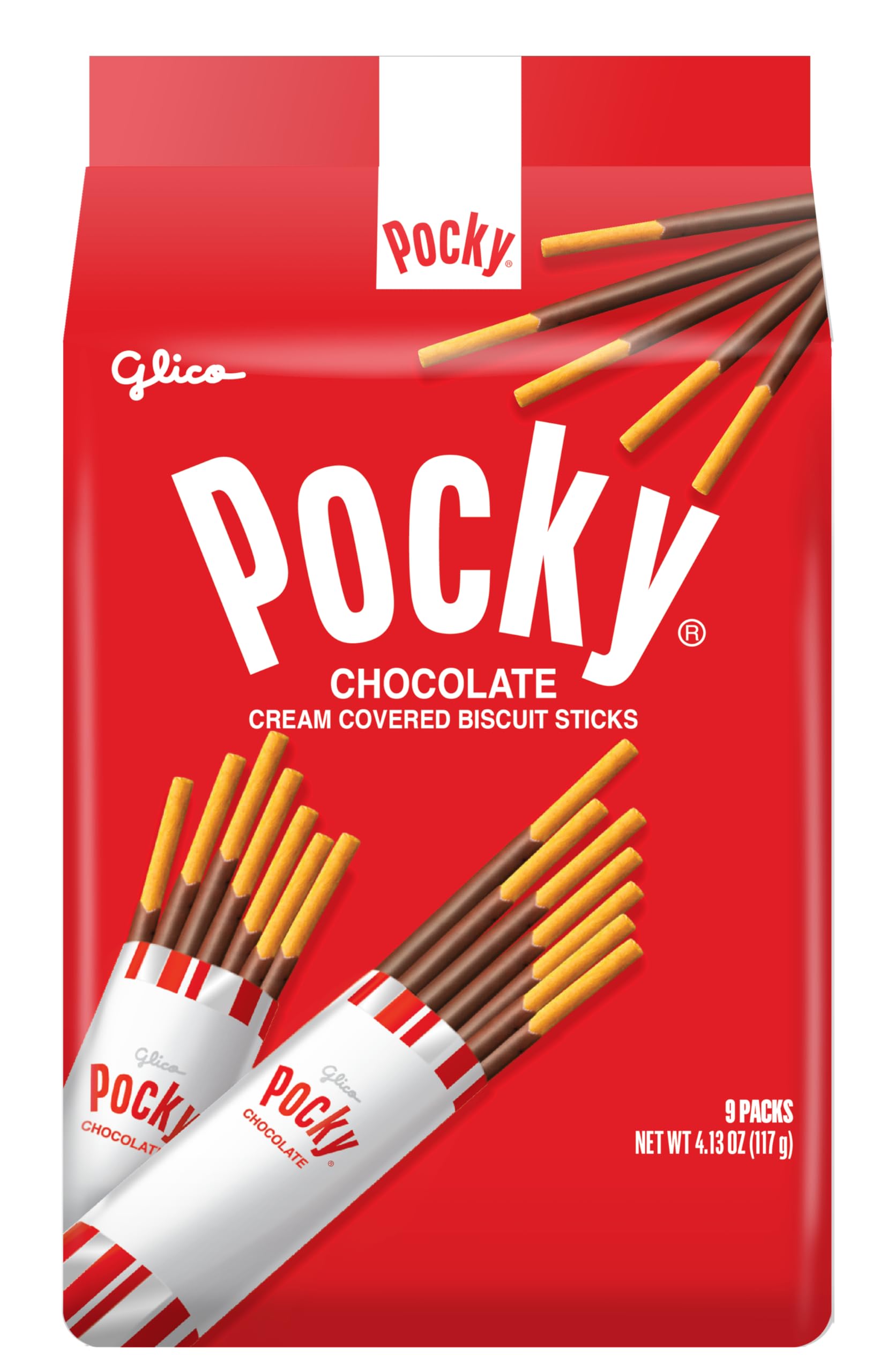 Amazon.com: Pocky Chocolate Biscuit Sticks Family Pack – Chocolate