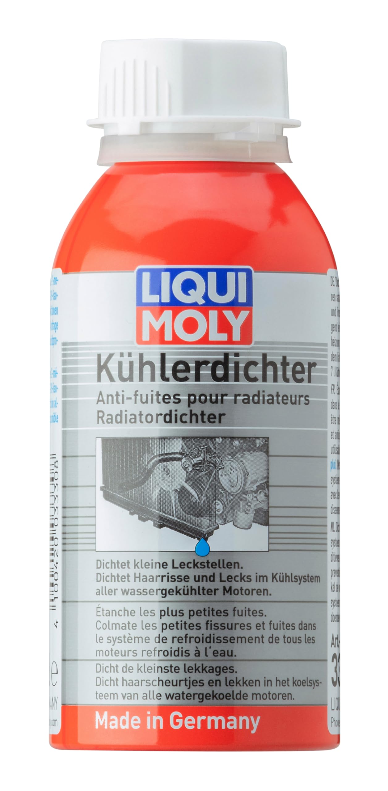 LIQUI MOLY Kühlerdichter | 150 ml | Kühleradditiv | Art.-Nr.: 3330, silber