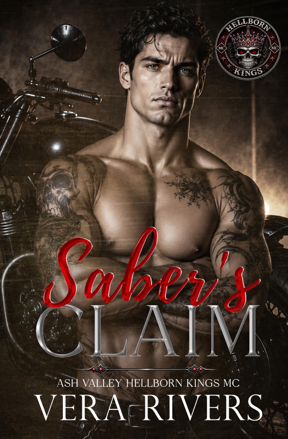 Saber's Claim: A Forced Proximity Instalove MC Romance: 1 (Ash Valley Hellborn Kings MC)