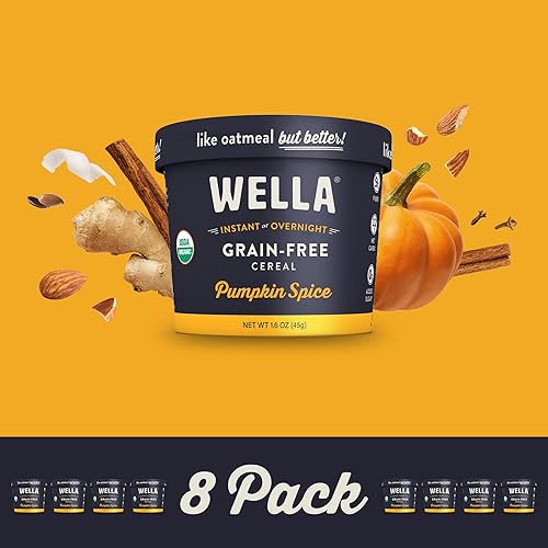 Miniatura 7 de Wella Alternativa a avena de cereales sin cereales  Cereal orgánico, vegano con alto contenido de proteínas y sin gluten  Paleo a base de plantas
