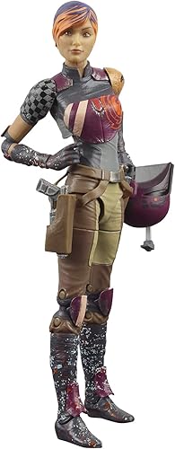 STAR WARS The Black Series Sabine Wren - Figura de acción coleccionable de 6 pulgadas de escala Rebels, juguetes para niños a partir de 4 años