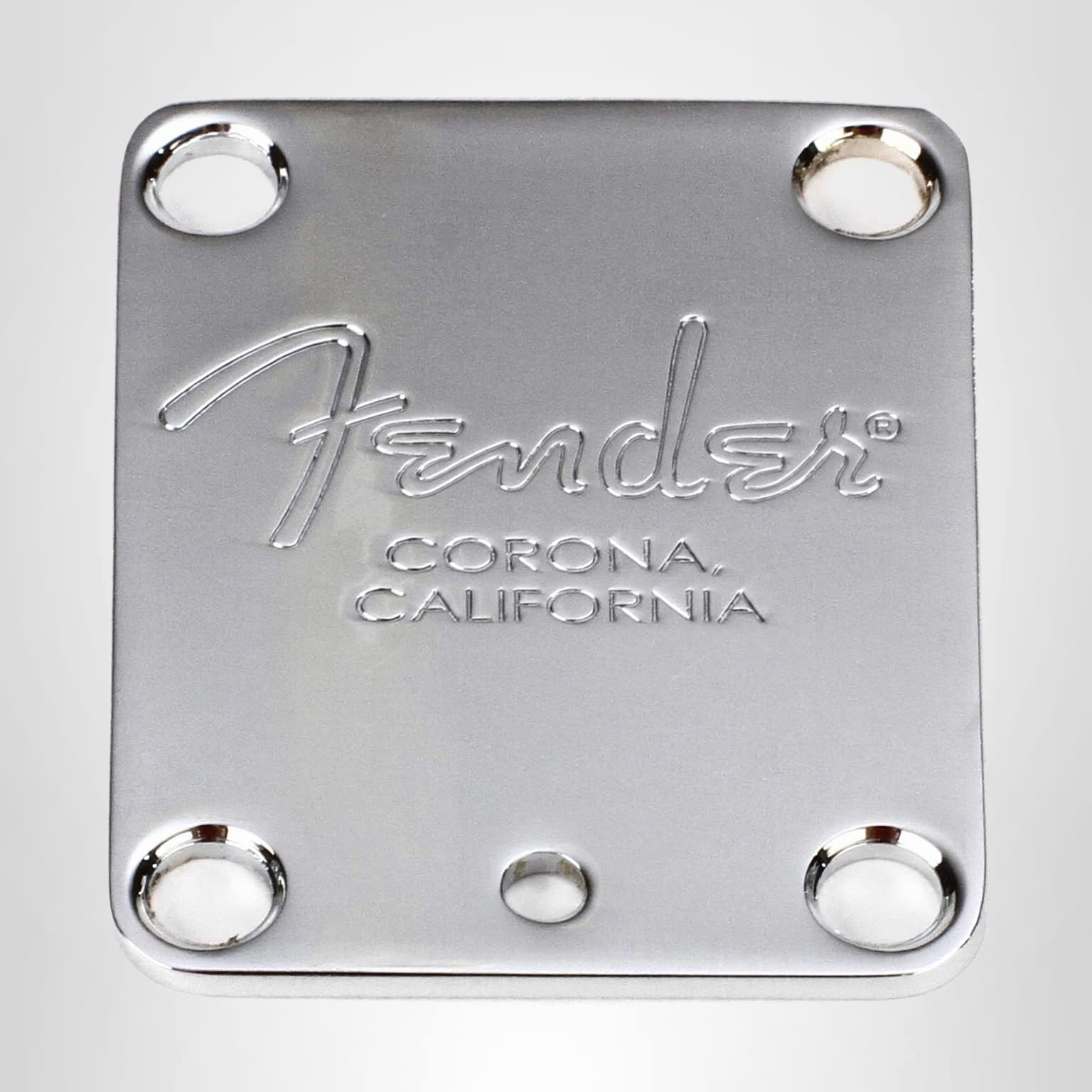 Amazon.com: Fender Standard Guitar Neck Plate,Chrome : Musical