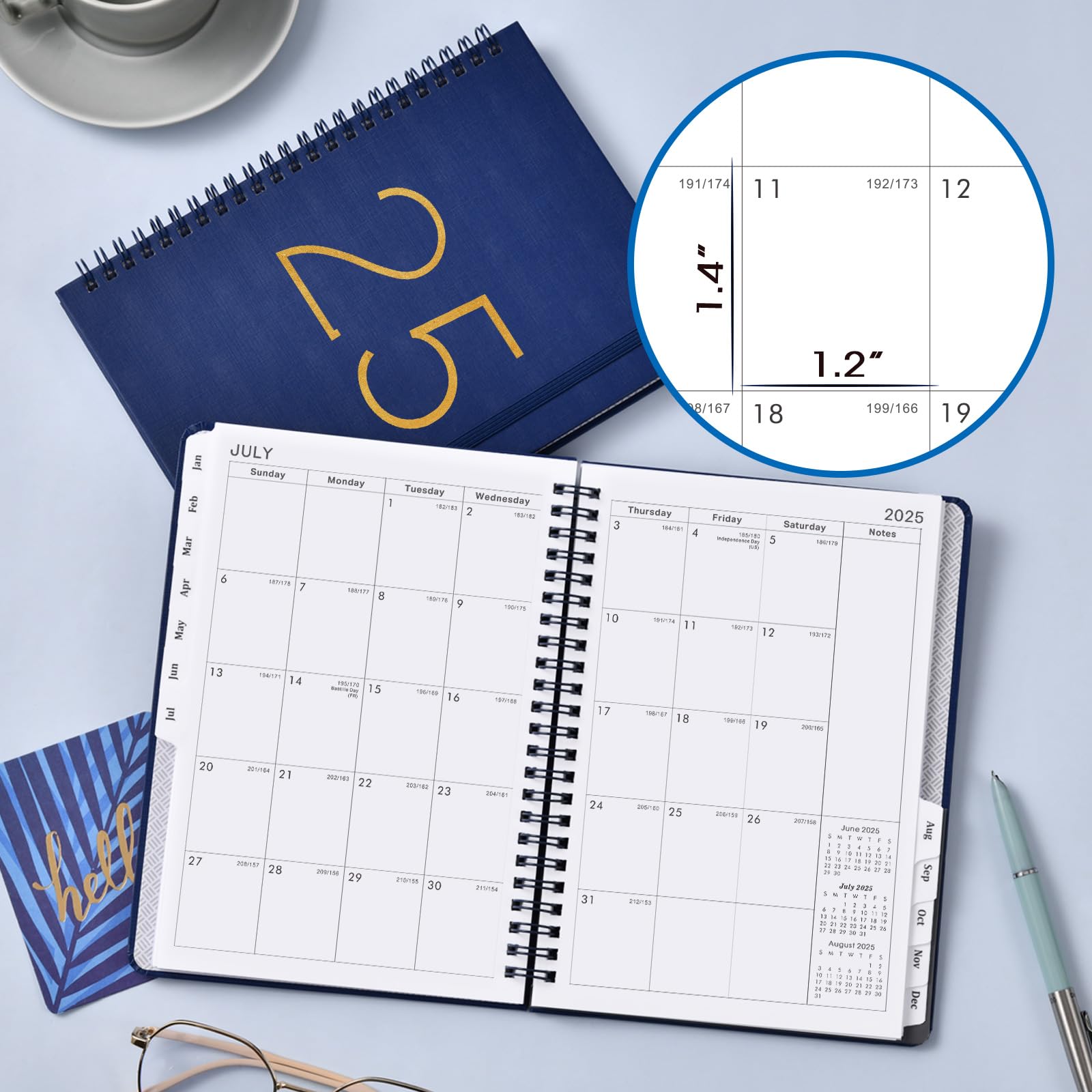 Snapklik.com : 2025 Planner - Weekly Monthly Planner 2025, January 2025 ...