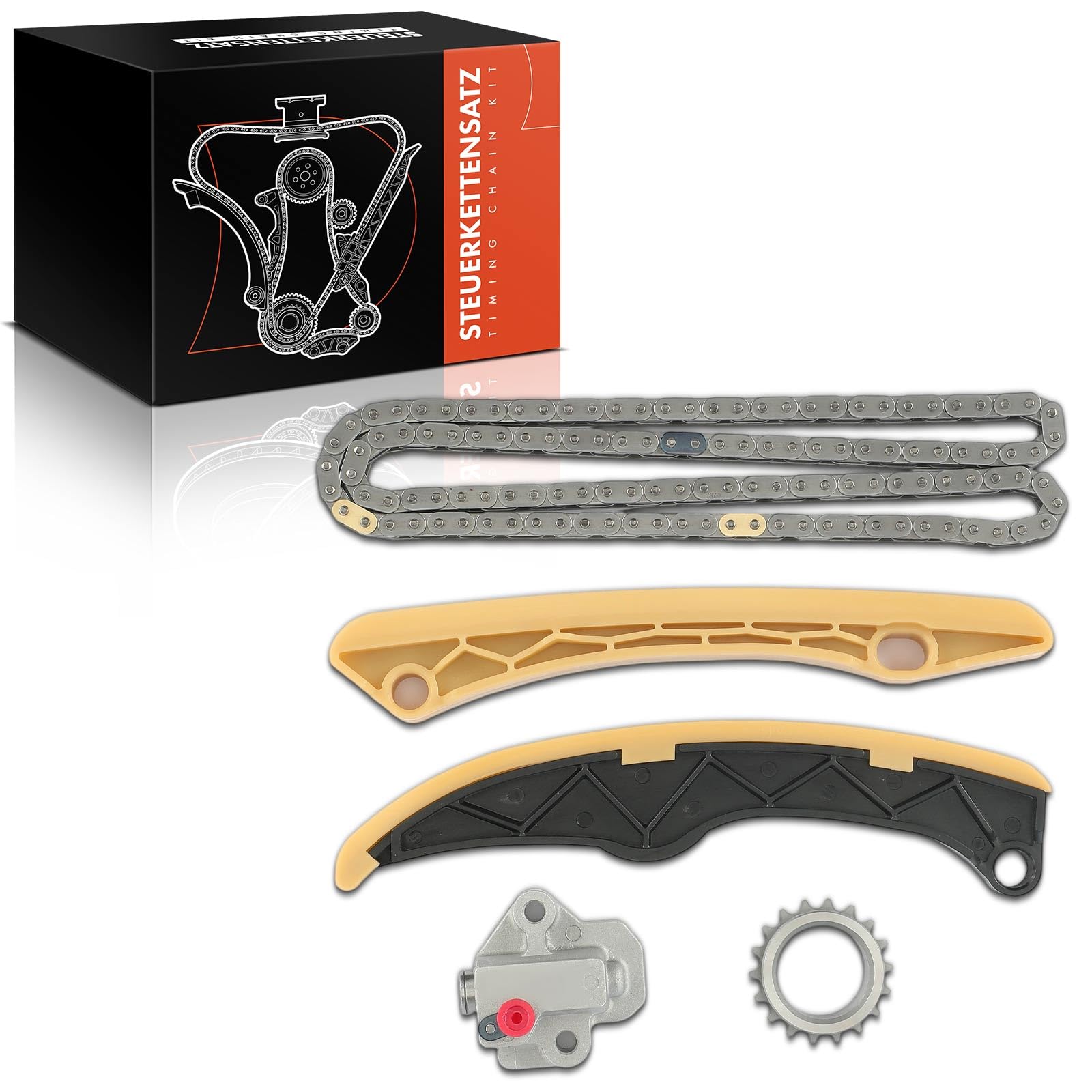 Frankberg Kit de cadena de distribución 24321-2B620 | Compatible con: i30 GD, Alma AM, iX35 EL ELH LM, Pro Cee'D JD, i40 CW VF, Sportage SL, Sportage QL QLE, Carens IV