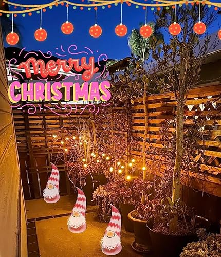 Miniatura 8 de SIOTMERA 8 luces solares para exteriores, impermeables, IPX5, luces solares de jardín, luciérnagas, luces solares para exteriores, luces de Navidad,