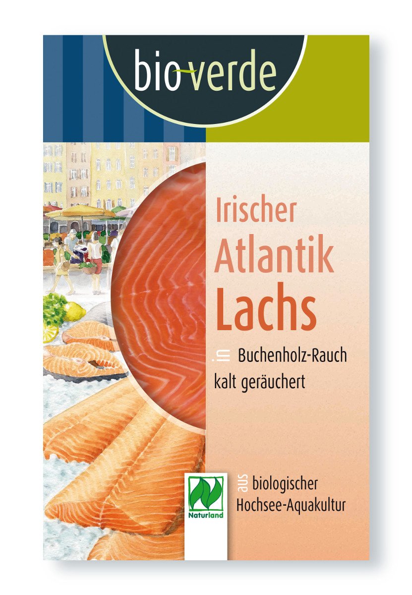 bio-v. Irischer BioAtlantik-Lachs, 100 g