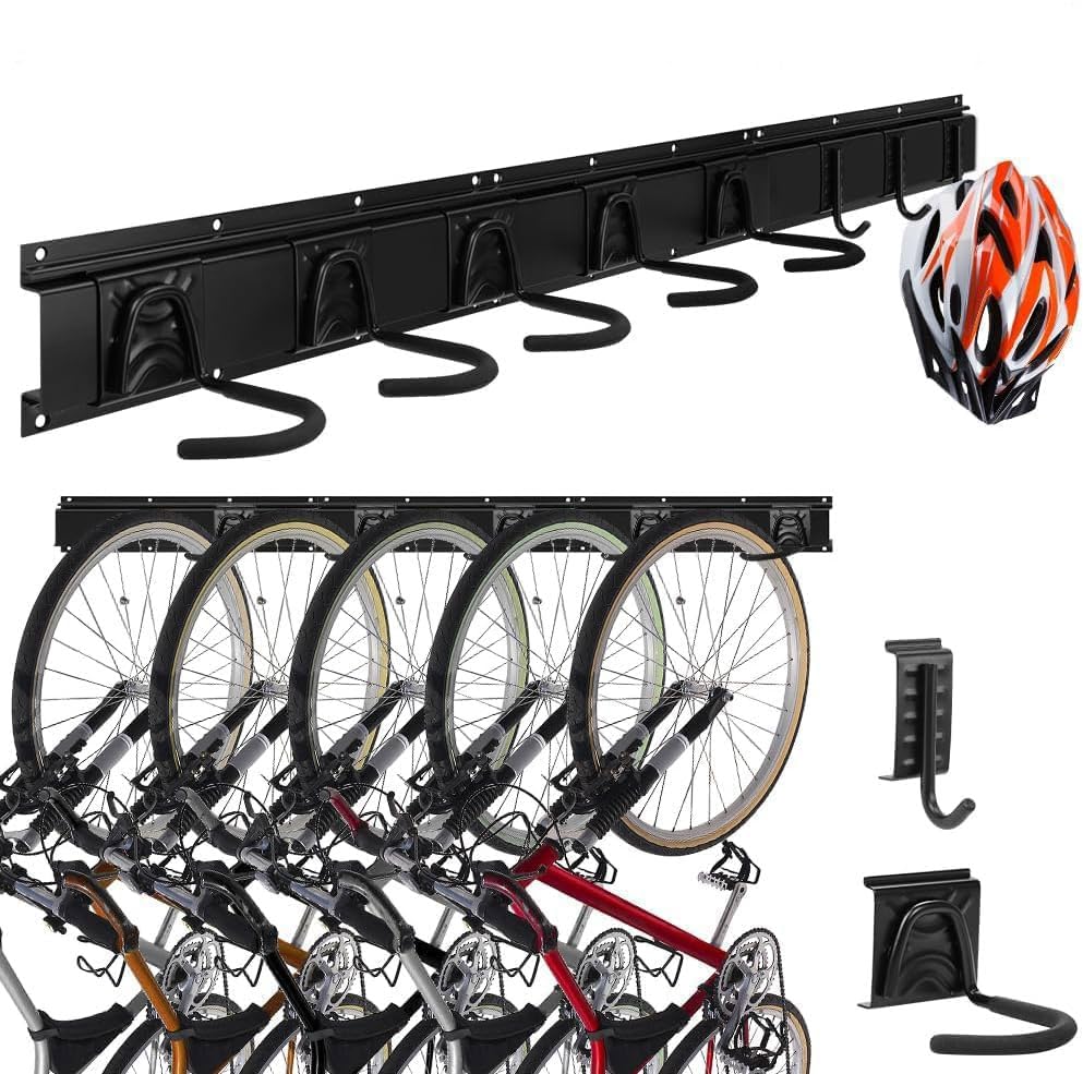 Encuentra rack para bicicletas en pared marca entemah, en la categoría de ganchos y colgadores. Rack para bicicletas en pared Marca Entemah 11