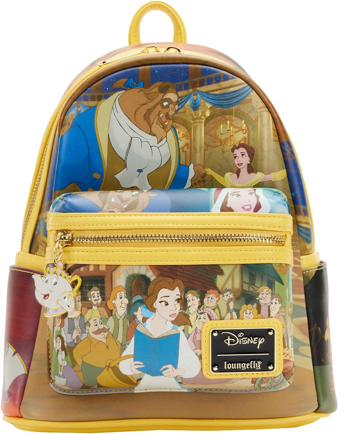 LoungeflyDisney Beauty And The Beast Scene Mini Backpack