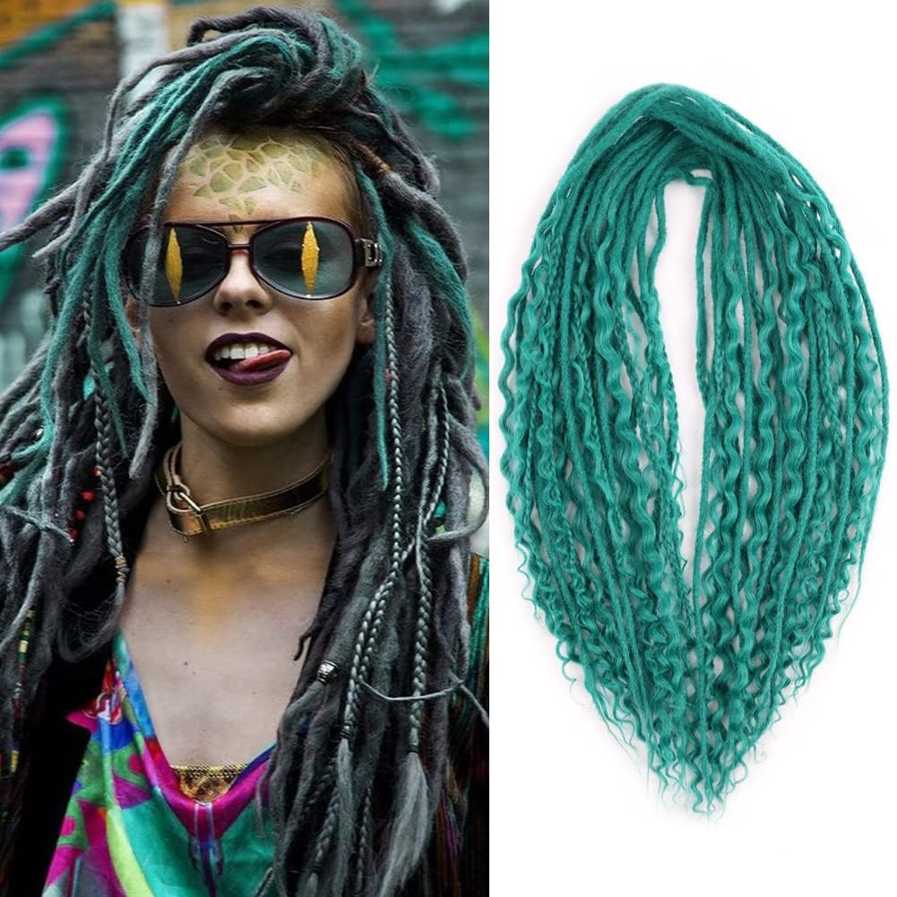 DAIRESS 24inches Synthetic Double Ended Dreadlock