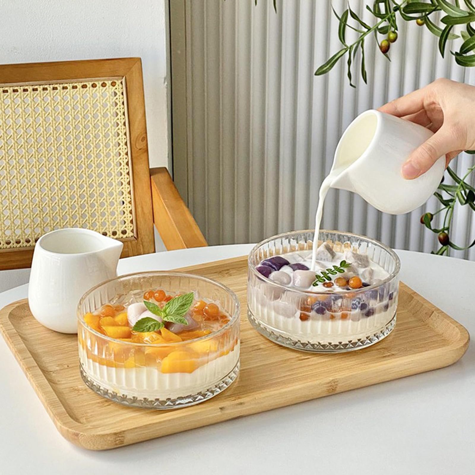 Milchkännchen Porzellan Weiß 6 Stück 50ml Milchkännlein Klein Milchkännchen Milchschaumkännchen Mini Milchkännlein Kleine Milchkanne für Cappuccino Latte Art