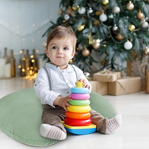 Miniatura 5 de Hooyax Funda de almohada de muselina para lactancia, suave y transpirable, funda de almohada para madres lactantes, funda de almohada elástica