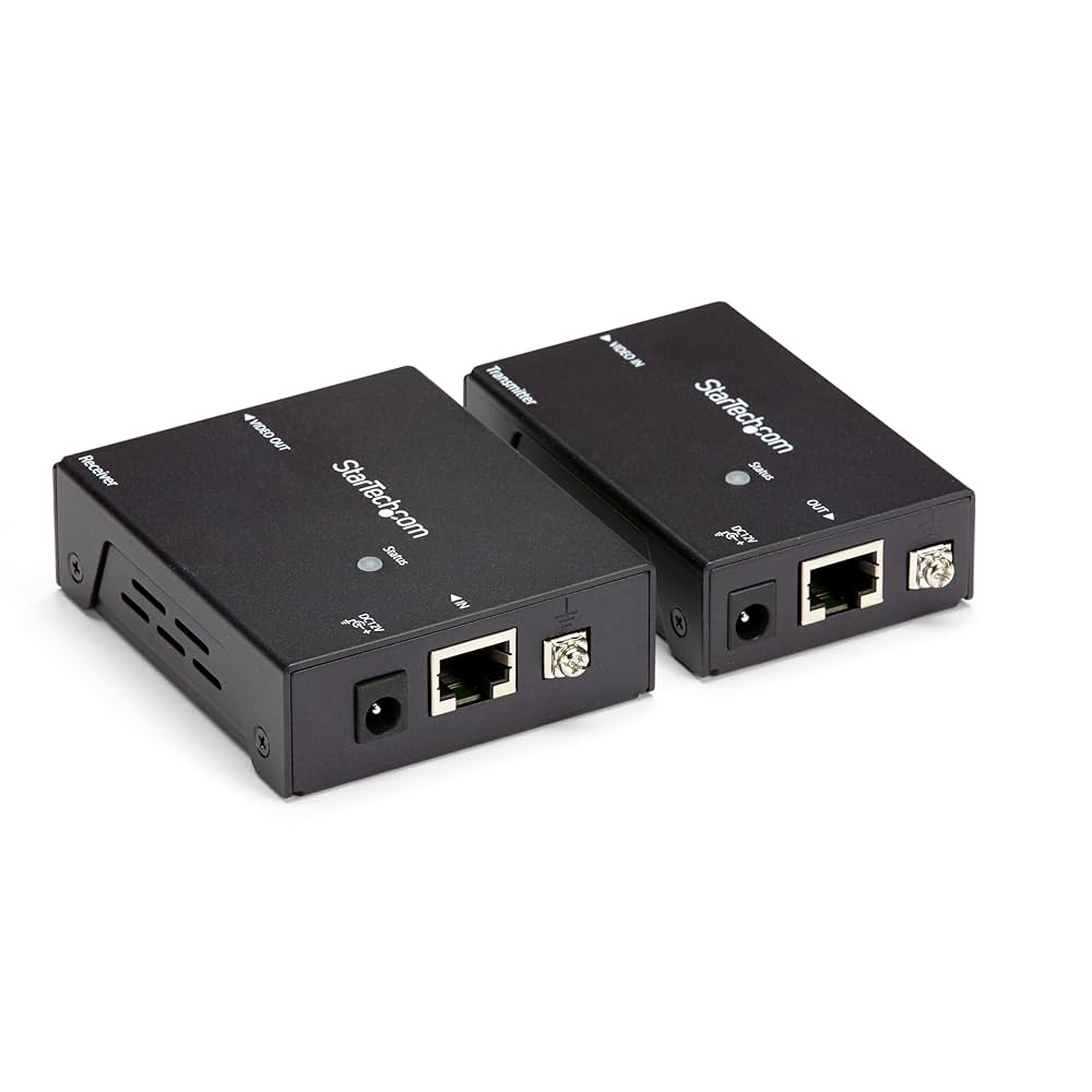 StarTech HDMI over CAT6 HDBaseT エクステンダー Amazon.com: StarTech.com HDMI over CAT5e / CAT6 Ethernet