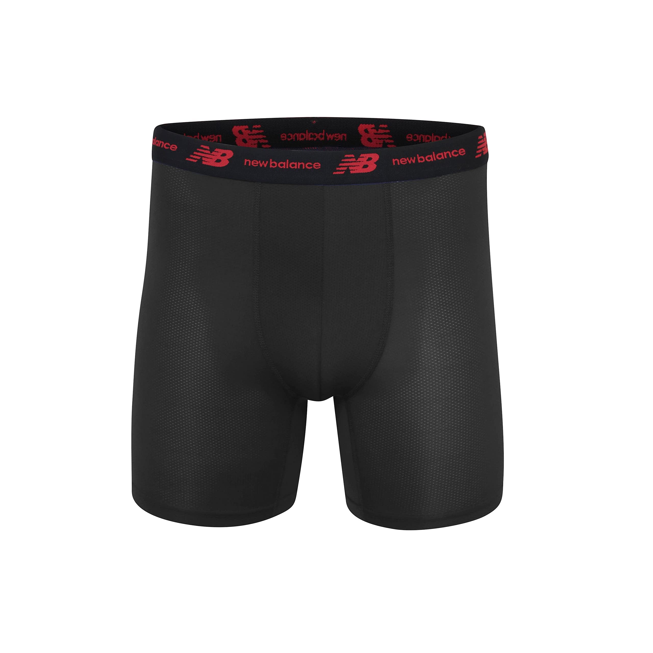 New Balance Mesh 5" No Fly Boxer Brief (4 Pack) Calzoncillos Tipo bóxer Hombre (Pack de 4)