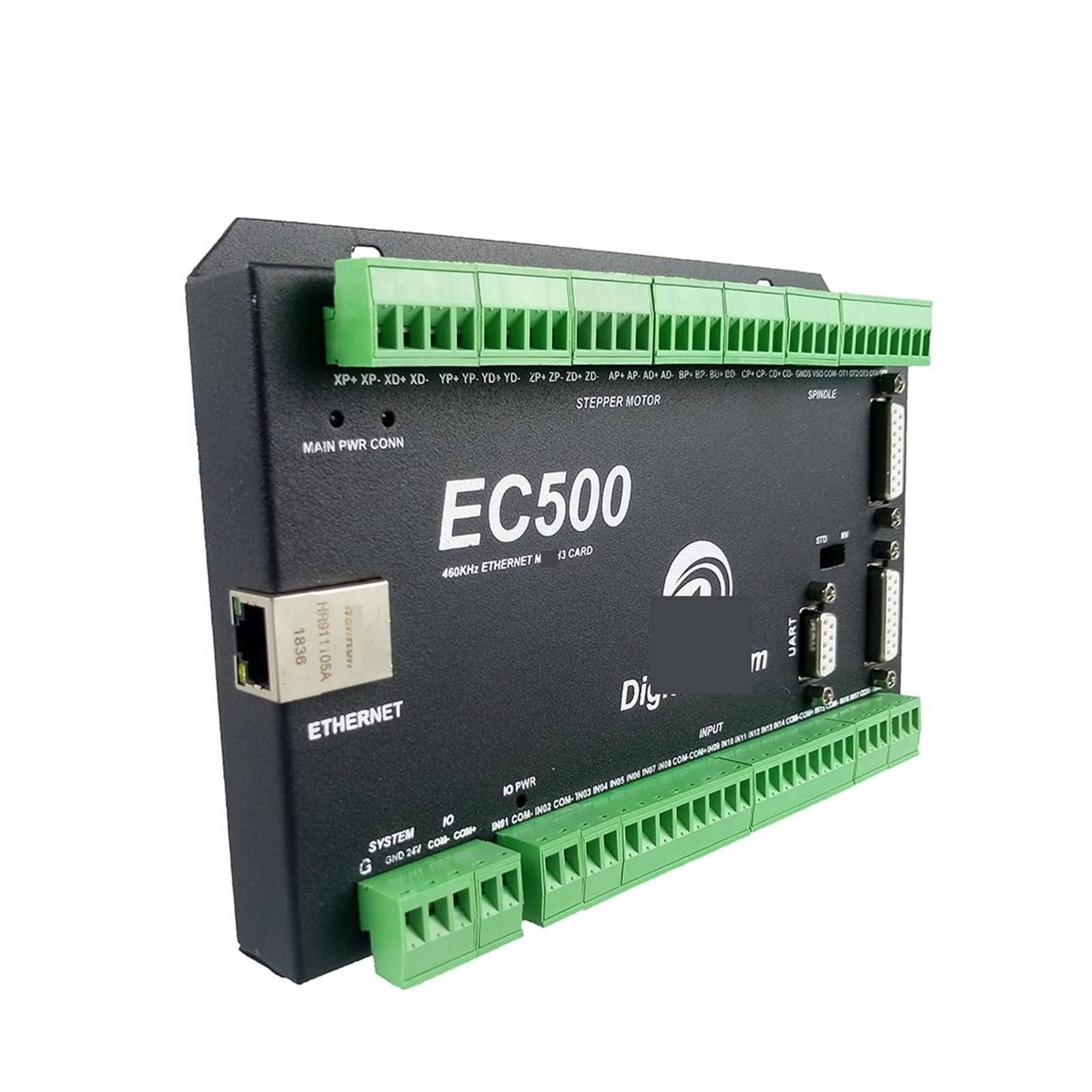 CNC-Ethernet-Bewegungssteuerung EC500 460 kHz 3/4/5/6-Achsen-Bewegungssteuerungskarte for Fräsmaschine(6Axis)
