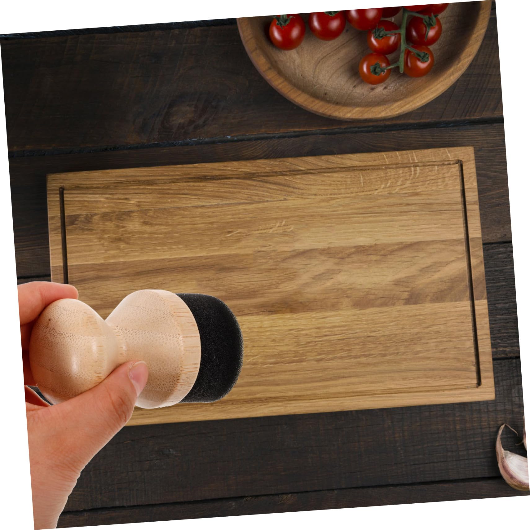 HONMEET 2pcs Oil and Cream Applicator Tool for Cutting Board Maintenance Ergonomic and Lightweight Design for Preventing Drying and Cracking