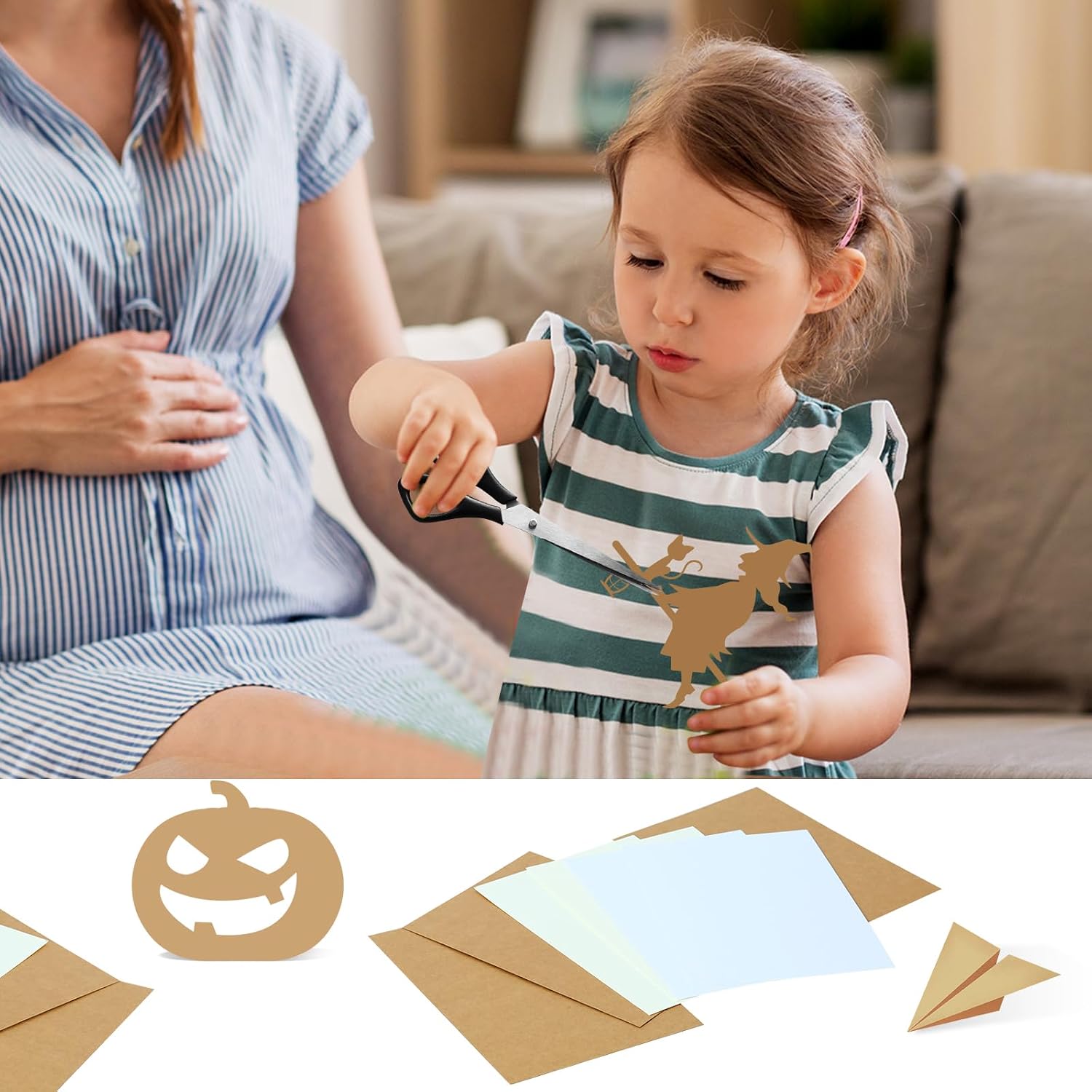 50 Pack 5x7 Cream White Cardstock Paper, Thick Index Card for Printer, 92lb/250GSM Heavyweight Blank Card, Postcards, Wedding Invitation, DIY Crafting, Greeting Card Making image 4