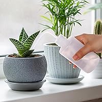 Vista 7 de DEPEPE Paquete de 6 botellas de 250 ml exprimibles para líquidos, botella de plástico LDPE de seguridad con boca estrecha y etiquetas de escala