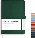 RETTACY Lined Journal Notebook, 192 Numbered Pages, A5 Medium Size (14.5 × 21 cm), for Men & Women, Journaling, Writing, Work & Office, Leather Hardcover, 100 GSM Thick Paper (Navy Blue)