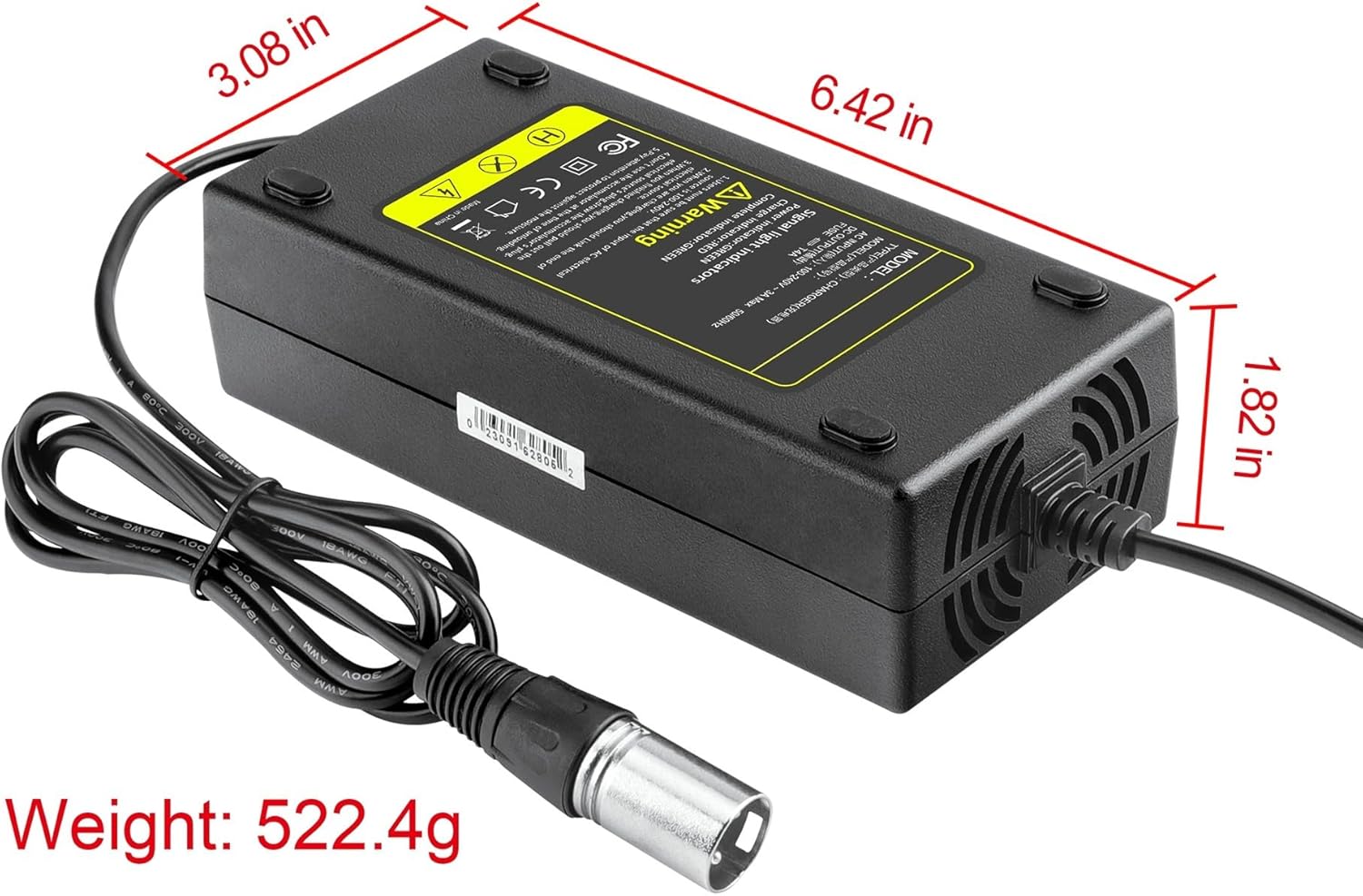29V 5A AC Adapter Charger for Merits (P323)/(P324)(SLA Battery Charger)
