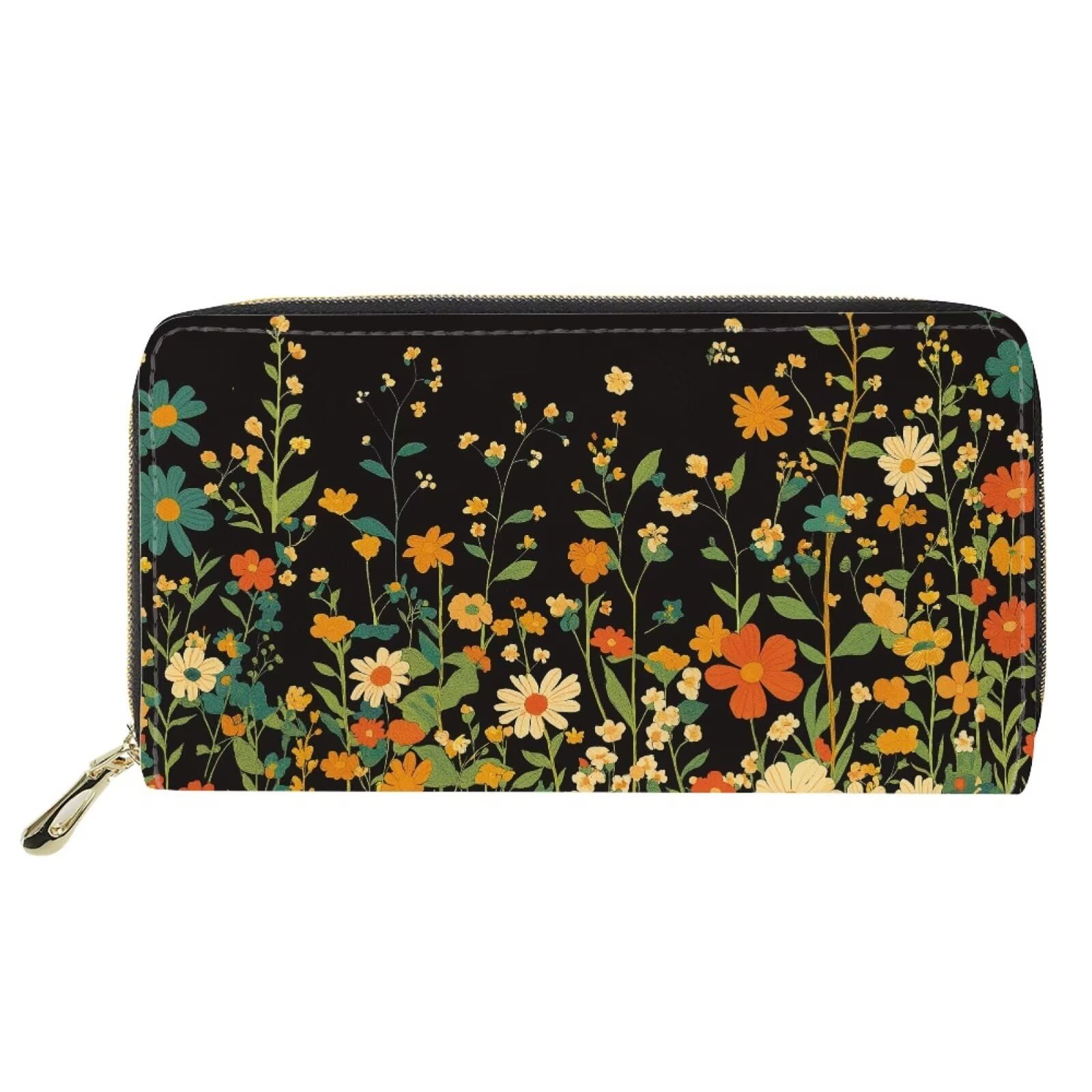 Mumeson Boho Style Women Travel Wallet Long Coin Purse Clutch Cell Phone Case