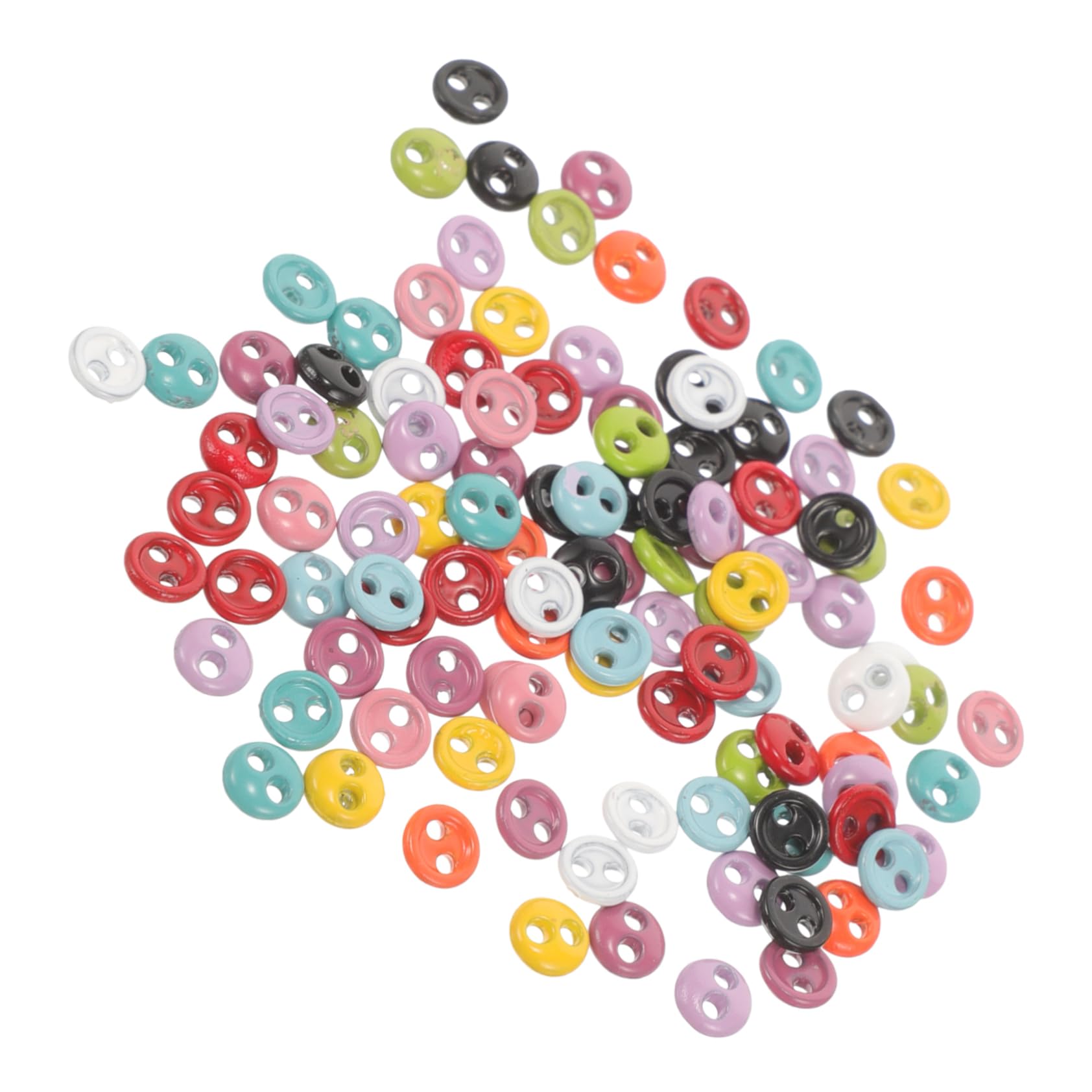 500 Pz Mini Pulsanti Piccoli Bottoni Colorati Bottoni Per Vestiti Delle Bambole Da Cucire Per Bambole Per e Fai Da Te Per Vestiti Per e Resina