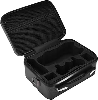 Bolsa mensageiro de ombro para drone, design de alça de ombro portátil ecologicamente correto estojo de transporte de drone resistente à pressão à prova d'água para aeronaves Mavic 3(Preto)