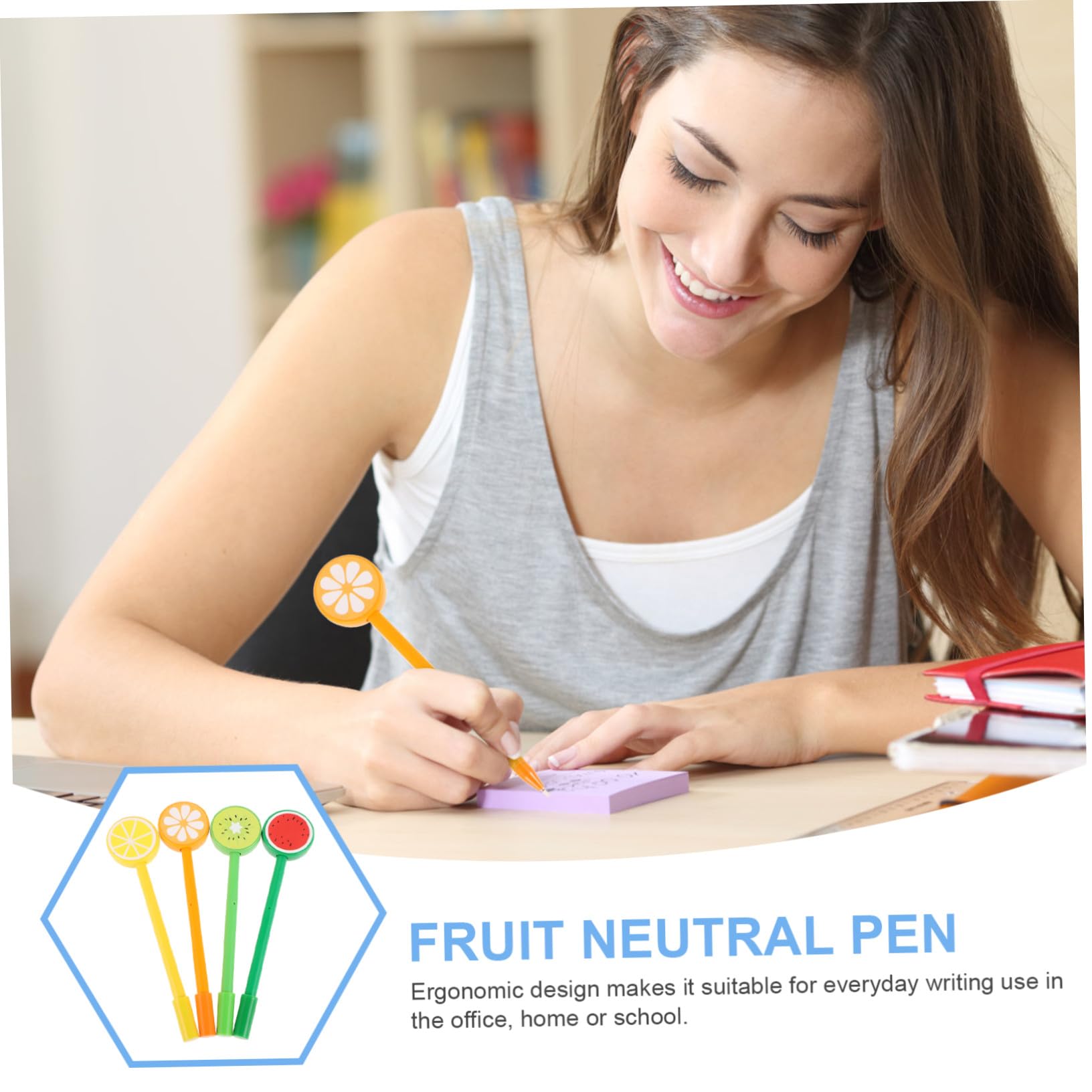 48 Pezzi Penne Gel Colorata Penne per Studenti e Ufficio Scrittura Liscia e Resistente Regalo per Scuola e Lavoro